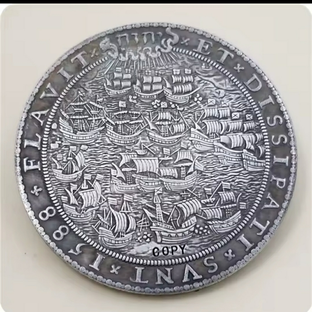 Tetragrammaton (The name of God, Jehovah, in Hebrew) Coin/Medal.